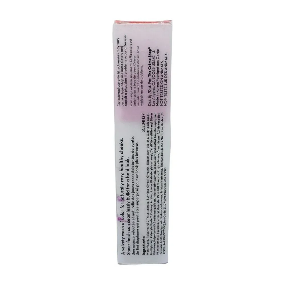 The Crème Shop Cheeky Liquid Blush - 0.20 oz / 5.8g - Peach Promise